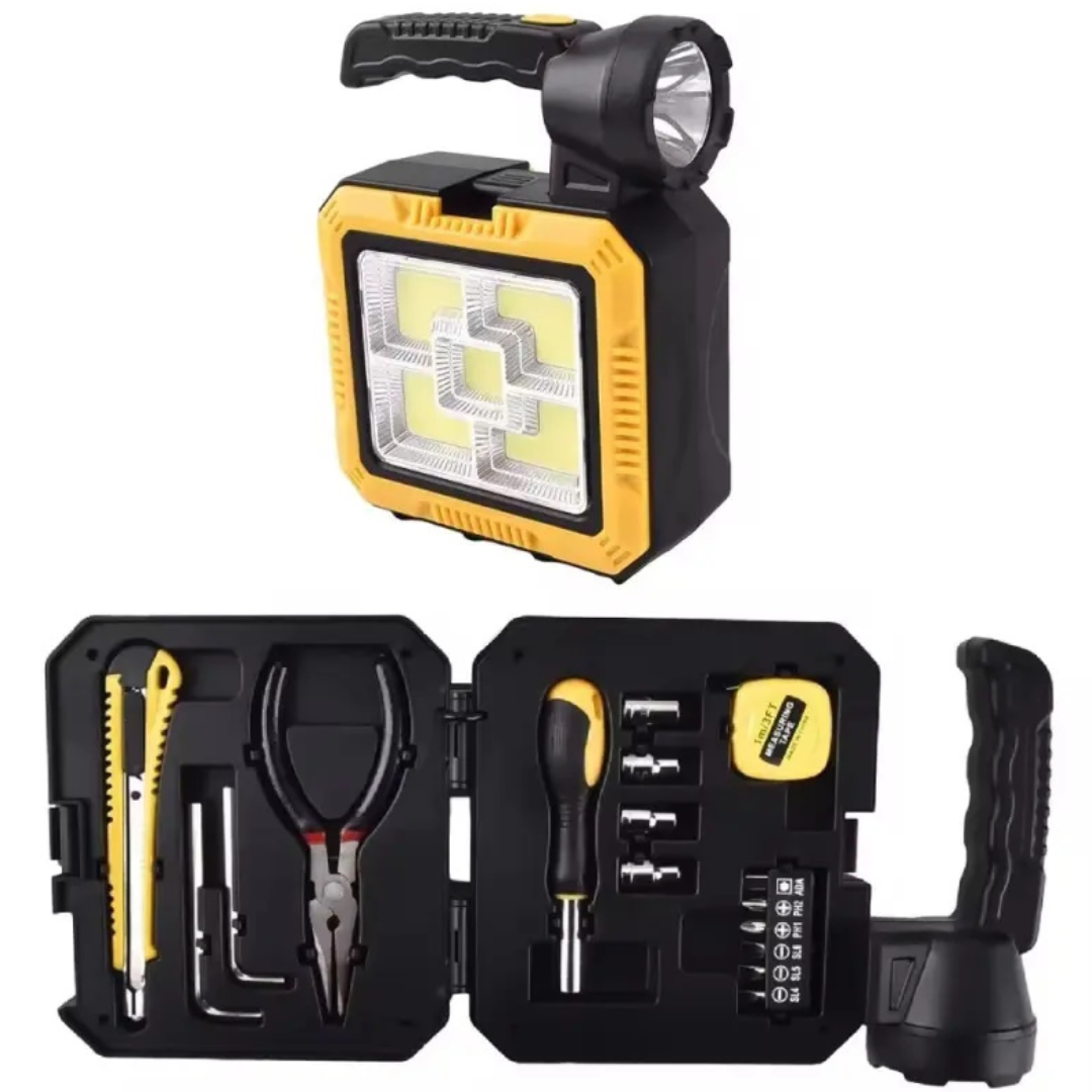Kit de Herramientas, Linterna Y Cargador - MasterGear®