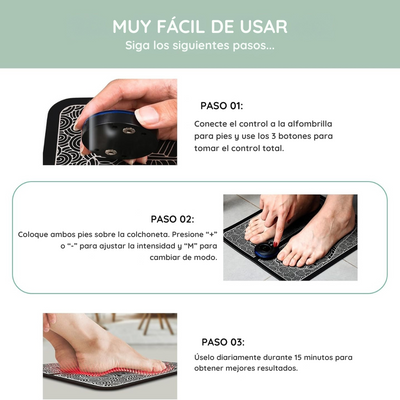 ZenStep® - Electro-estimulador de pies y piernas