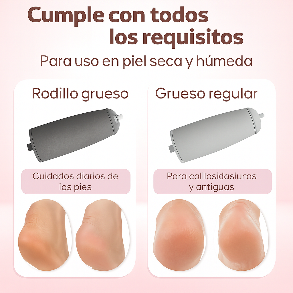 SilkFeet® - Limador Eléctrico de Pies Premium