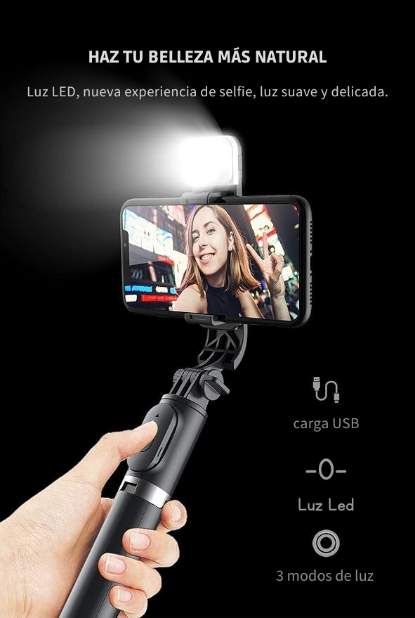 VibeCam® -  Tripode para celular 4 en 1