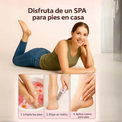 SilkFeet® - Limador Eléctrico de Pies Premium