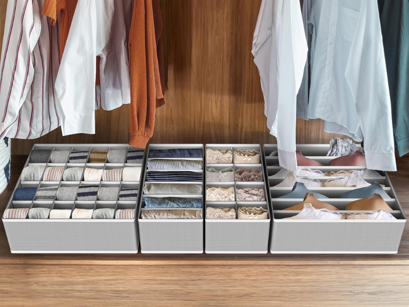 Organizador de ropa interior y medias 4 en 1  - LuxeOrder®