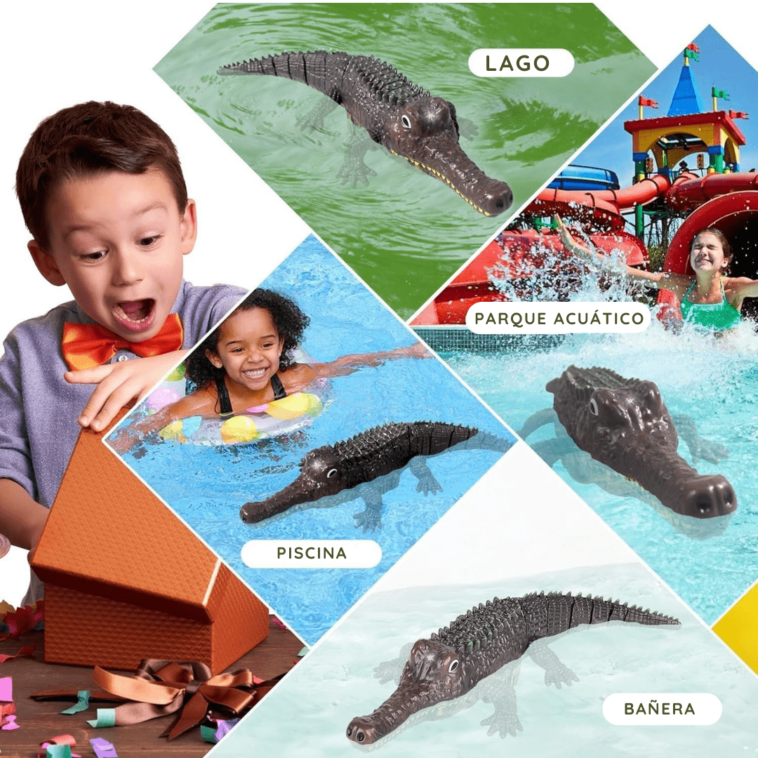 Croczilla® - Cocodrilo a Control remoto - DIgitalben