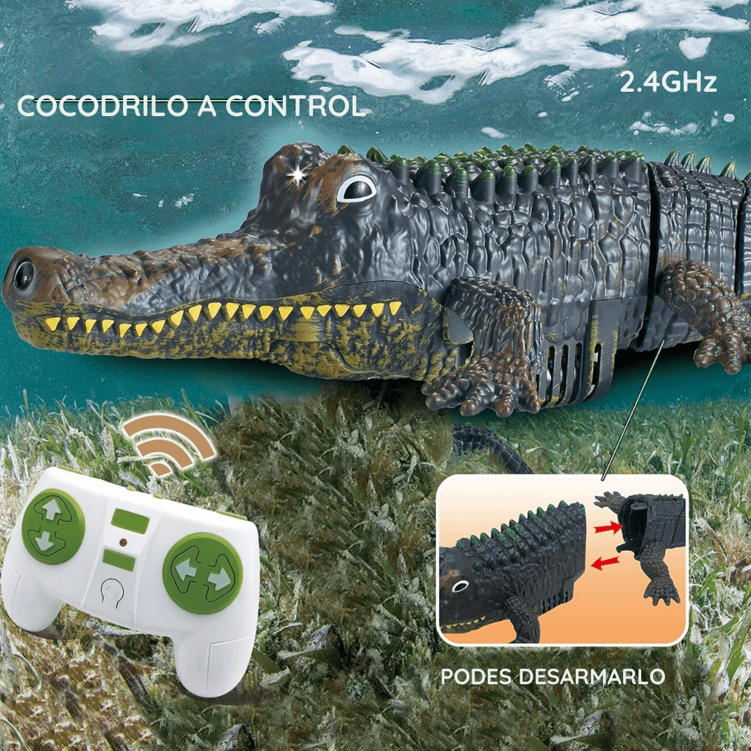 Croczilla® - Cocodrilo a Control remoto - DIgitalben