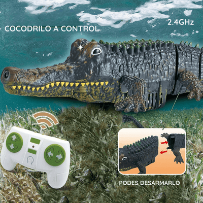 Croczilla® - Cocodrilo a Control remoto - DIgitalben