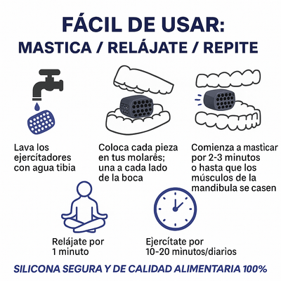 FacePro® - Ejercitador de mandíbula - DIgitalben