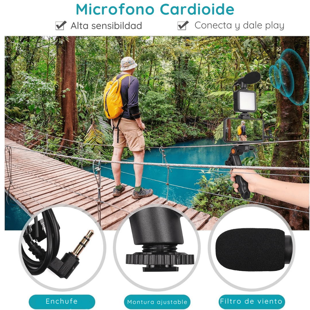 ProMedia Kit® - Kit para creación de videos - DIgitalben